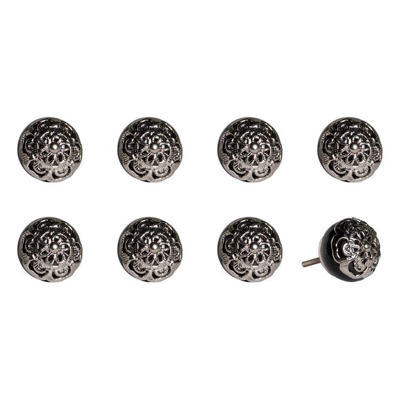 Knob-It Home Decor Classic Cabinet & Drawer Knobs | 8-Piece | K000022 - Picture 1 of 3